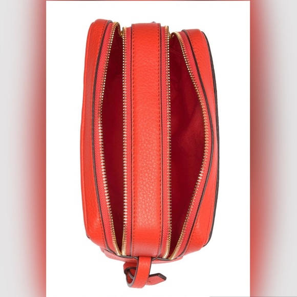 Tory Burch Block T Pebbled Leather Crossbody Bag - Picture 3 of 16